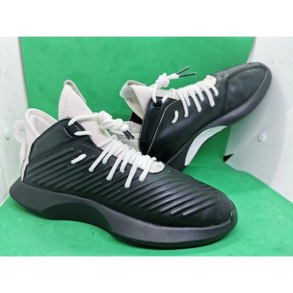 Adidas Crazy 1 ADV Kobe Mens AQ0321 Black White Basketball Shoes Size 8.5